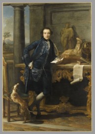 Portrait de Charles John Crowle Batoni Pompeo Girolamo (1708-1787) Localisation : Paris, musée du Louvre © RMN (Musée du Louvre) / Stéphane Maréchalle